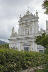 Fototapeta na wymiar Church of St. James, Santa Margherita Ligure, Italy