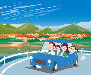 ドライブ_紅葉