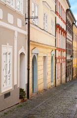 Old Town street Bretislavova at Prague