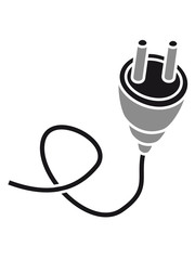anschließen anschluss kabel stecker steckdose strom elektro leitung starkstrom gefahr energie watt clipart