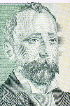 Aleko Konstantinov Portrait From Bulgarian Money