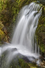 Fototapeta na wymiar Sgwd yr Pannwr waterfall, Brecon Beacons National Park, Wales