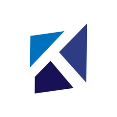 K Abstract Logo vector