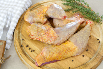 cuisses de pintade
