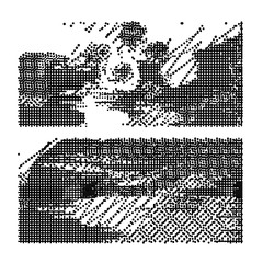 abstract vector background-Dot Graphics 