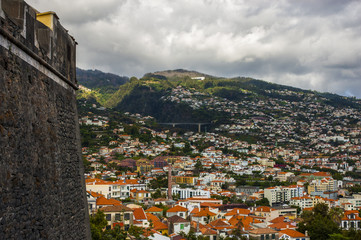 Funchal city view, Madeira, Portugal