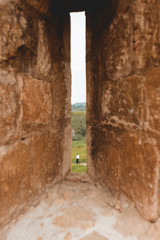 Obraz premium LITTLE SPACE LOOKING TO NATURE