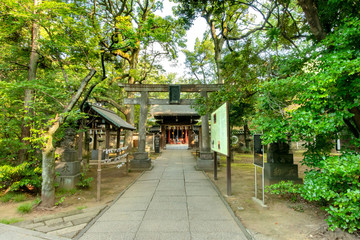 Fototapeta na wymiar 赤坂氷川神社