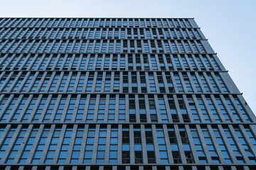 Modern ofModern office building close upfice building close up