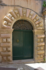 Italy, Otranto,  ancient gate in the historic center, UNESCO heritage