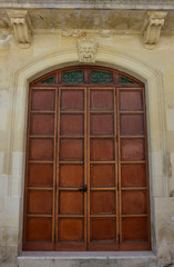 Italy, Otranto,  ancient gate in the historic center, UNESCO heritage