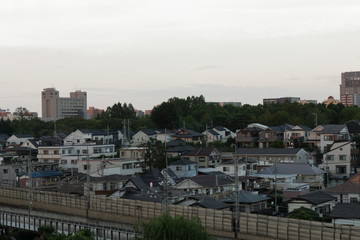 Obraz premium 夕暮れの風景