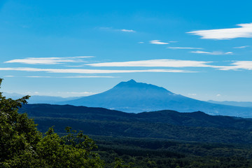 (青森県ｰ風景)観光地・八甲田から見る岩木山４
