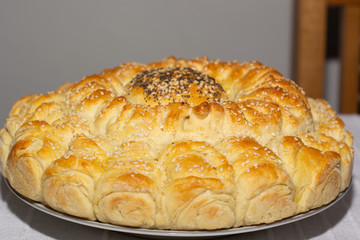 Traditional Serbian Patron Saint Cake