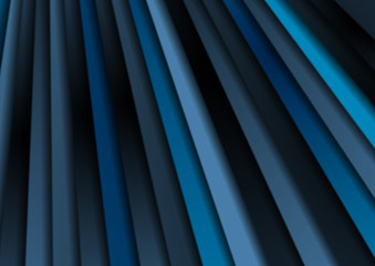 Dark blue stripes abstract vector background