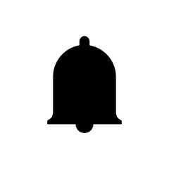 bell icon vector black