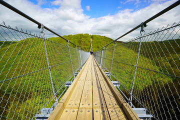 Geierlay suspended bridge, Germany