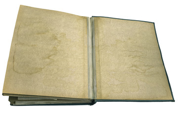old open book