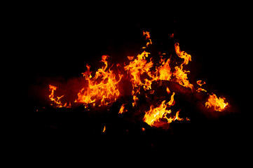 Fototapeta na wymiar blaze fire flame texture background