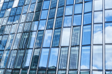 Moderne Glas Architektur in Frankfurt am Main