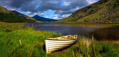 Black Valley in Co. Kerry, Ireland. Ring of Kerry road tour near Killarney.