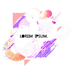 abstract vector background-Dot Graphics