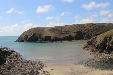 Coastal Beach Seascape Landscape Background