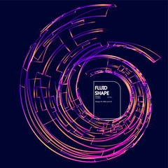 Moving lines of abstract background 