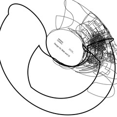 Moving lines of abstract background 