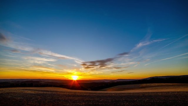 Sunrise Timelapse UHD