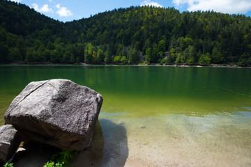 Wunderschöner Lac des Corbeaux in den Vogeen