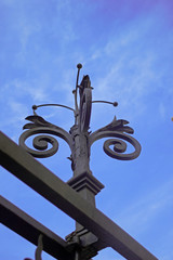 Reja de de hierro forjado