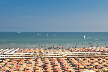 Riccione summer time Italy