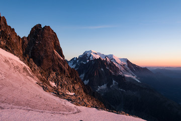 Fototapeta premium Grands Montets 2018