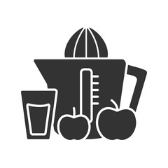 Juicer glyph icon