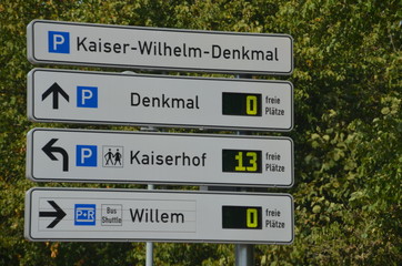 Porta Westfalica - Parkleitsystem Kaiser-Wilhelm-Denkmal LWL