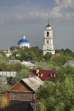 Cathedral of St. Nicholas Wonderworker (Nikola Bely) in Serpukhov. Moscow oblast. Russia