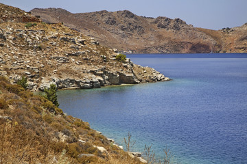 landscape near Ano Symi. Greece
