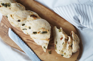 Leckeres Pizzabrot