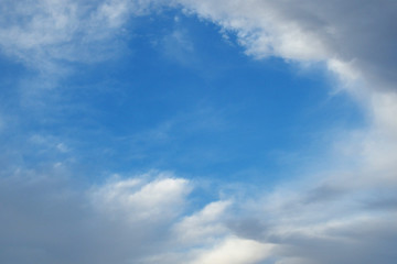 Fototapeta premium 青空と雲