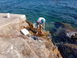 Chorwacja wyspa Hvar ryby © Piotr