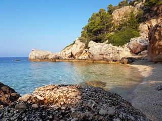 Chorwacja wyspa Hvar plaża © Piotr