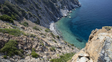 Obraz premium Elba - Italien - Steilküste