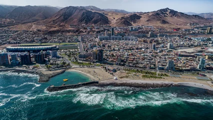 Foto op Canvas Balneario de Antofagasta © Rodrigo
