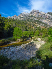 Fototapeta na wymiar Jaen. Parque natural de Cazorla en Andalucia. España