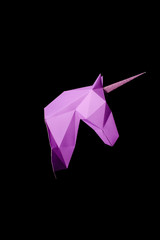 Unicorn - a mythical being symbolizing integrity © dmytrobandak