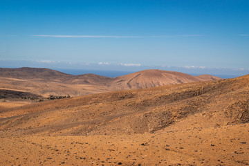 Landscape on Fuerteventura