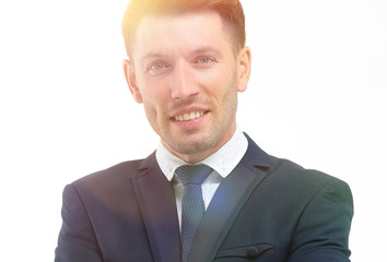 portrait of a confident businessman.