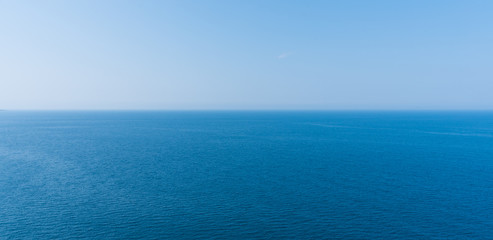 Obraz premium beautiful view of the Mediterranean blue sea