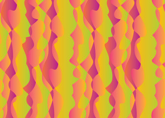 Obraz premium Abstract wave striped colorful seamless pattern